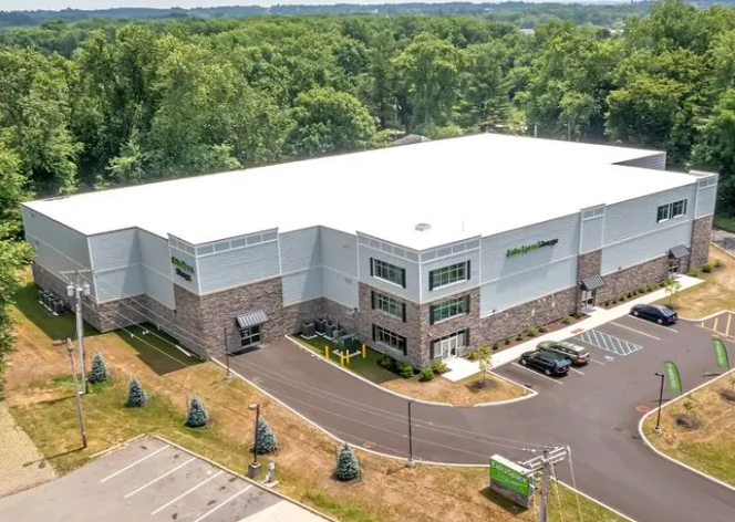 Extra Space Storage facility in Kingston, NY - aerial view