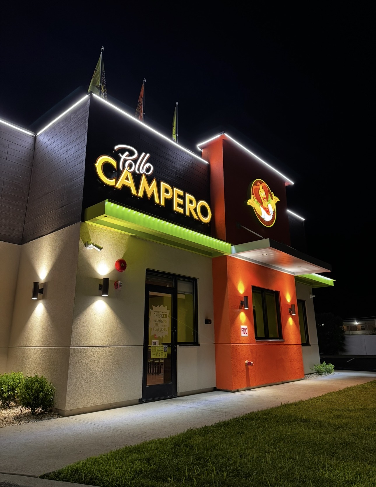 Pollo Campero finished exterior
